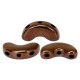Les perles par Puca® Arcos beads Dark bronze 23980/14415